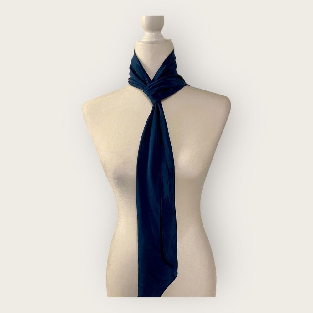 Veresa by Vera Midnight Blue Rectangle Scarf